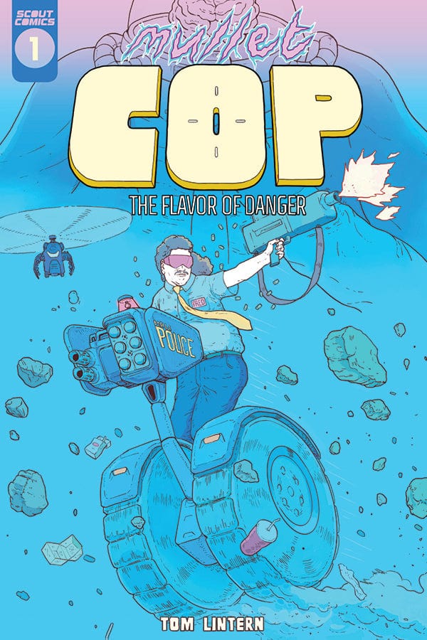 Scout Comics Comic Books MULLET COP THE FLAVOR OF DANGER (ONE SHOT) 02221168721400111 0522SC226