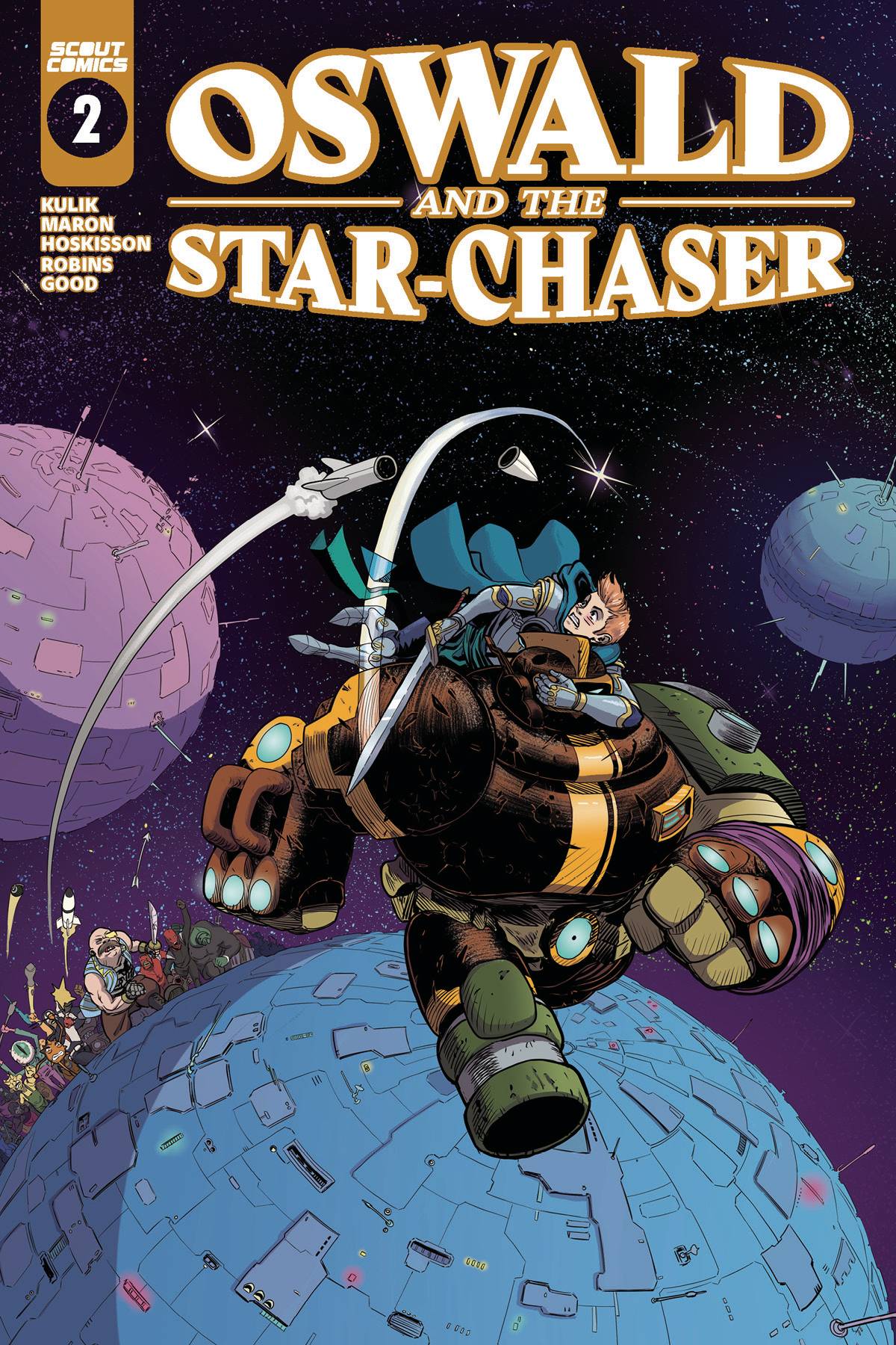Scout Comics Comic Books OSWALD & STAR CHASER #2 (OF 6) 02221169223200211 MAR231858