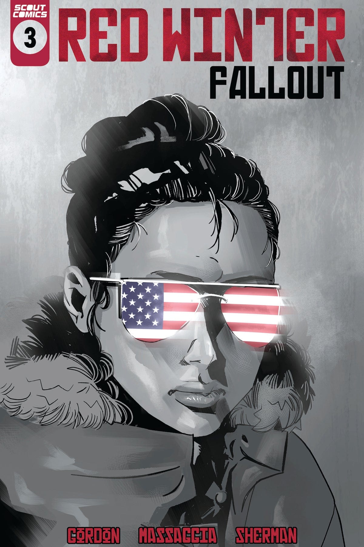 Scout Comics Comic Books RED WINTER FALLOUT #3 (OF 4) 02221169121100311 1222SC344