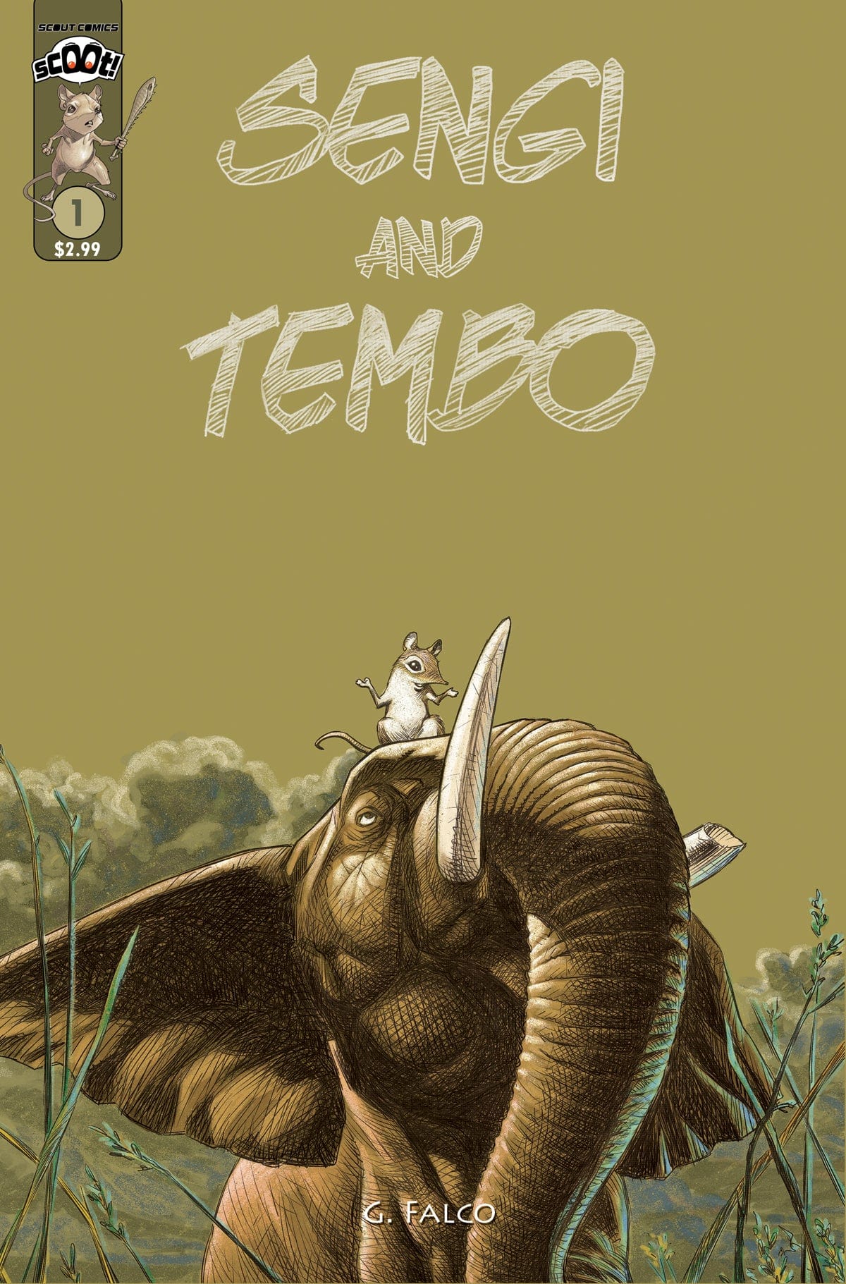 Scout Comics Comic Books SENGI AND TEMBO #1 Second Print 85001576330400112 0722SC302