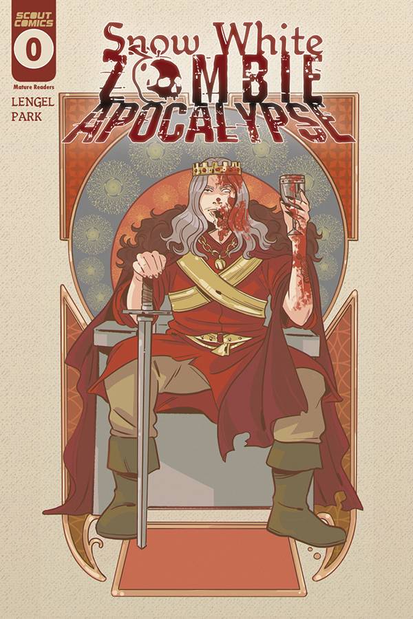 Scout Comics Comic Books SNOW WHITE ZOMBIE APOCALYPSE REIGN OF THE BLOOD COVERED KING #0 02221169024500011 0822SC376