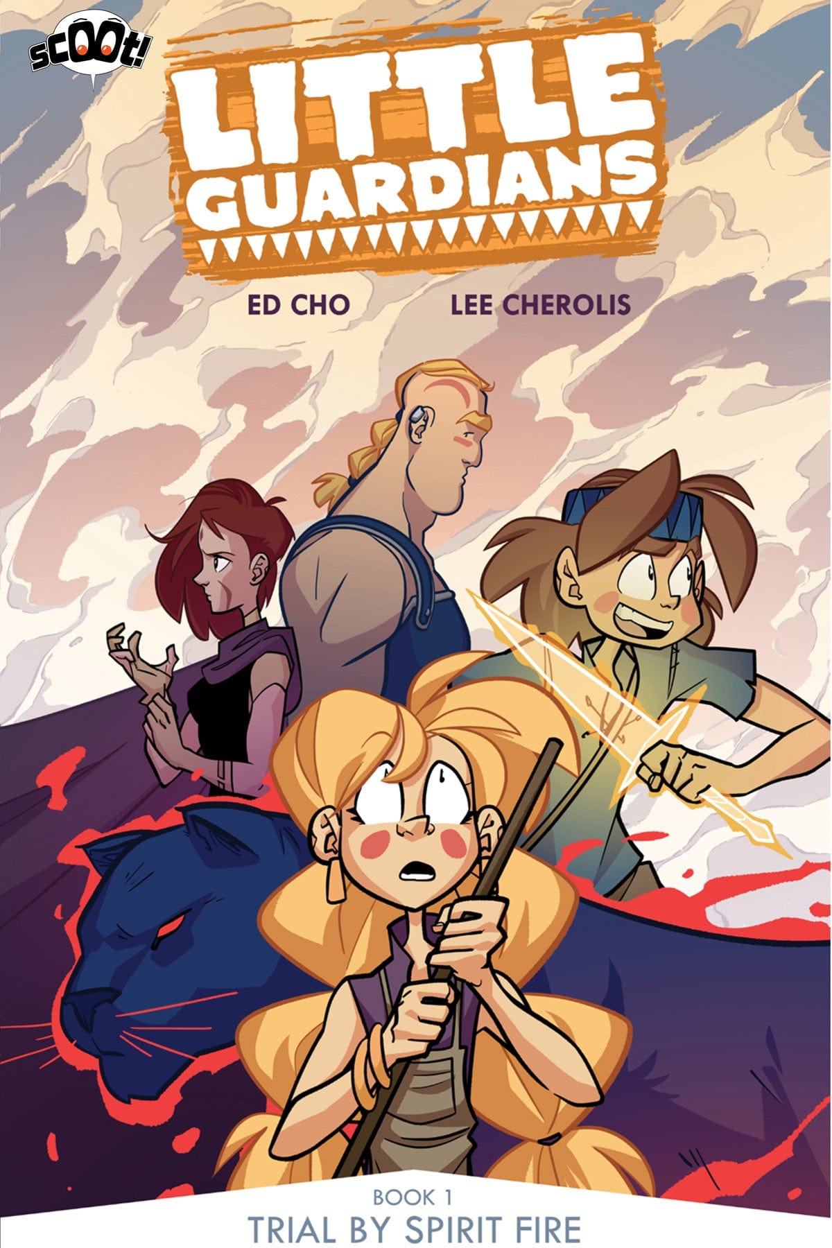 SCOUT COMICS Graphic Novel Little Guardians TP Vol 01 Trail By Spirit Fire 9781639691517 JAN231843