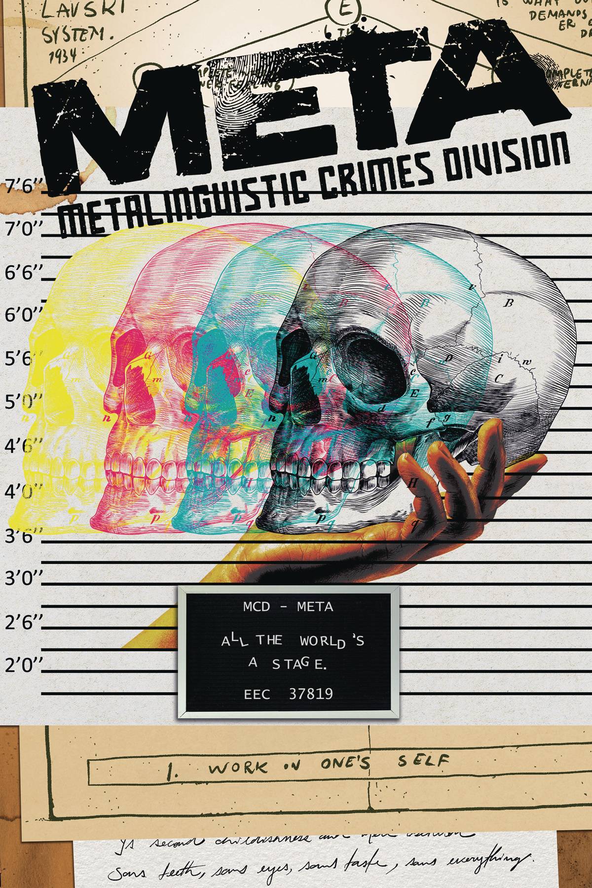 SCOUT COMICS Graphic Novel Meta Metalinguistic Crimes Division GN 9781639691739 FEB231703