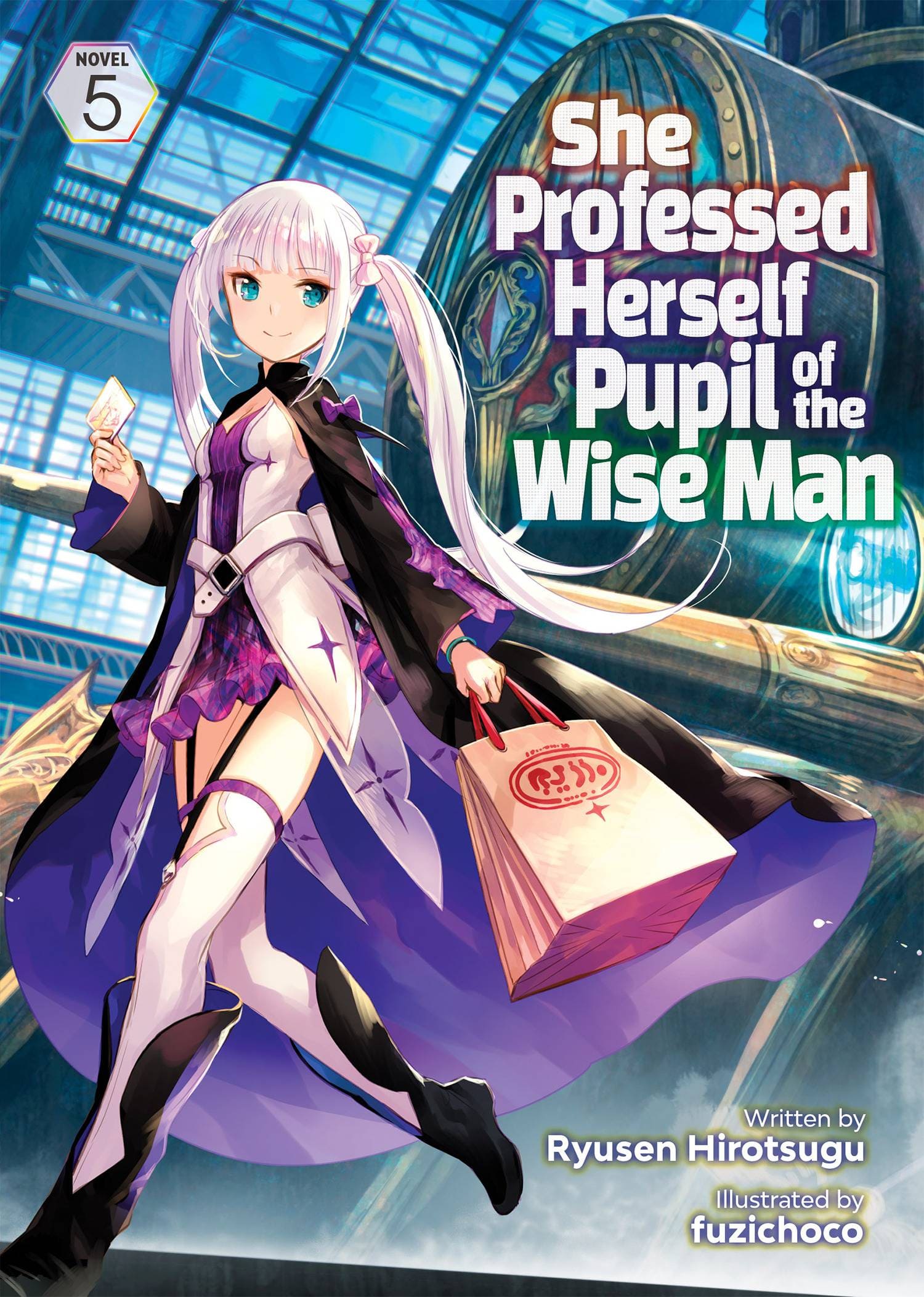 SEVEN SEAS ENT - AIRSHIP Manga She Professed Herself Pupil Of Wise Man Light Novel Vol 05 ( 9781638581376 AUG222309