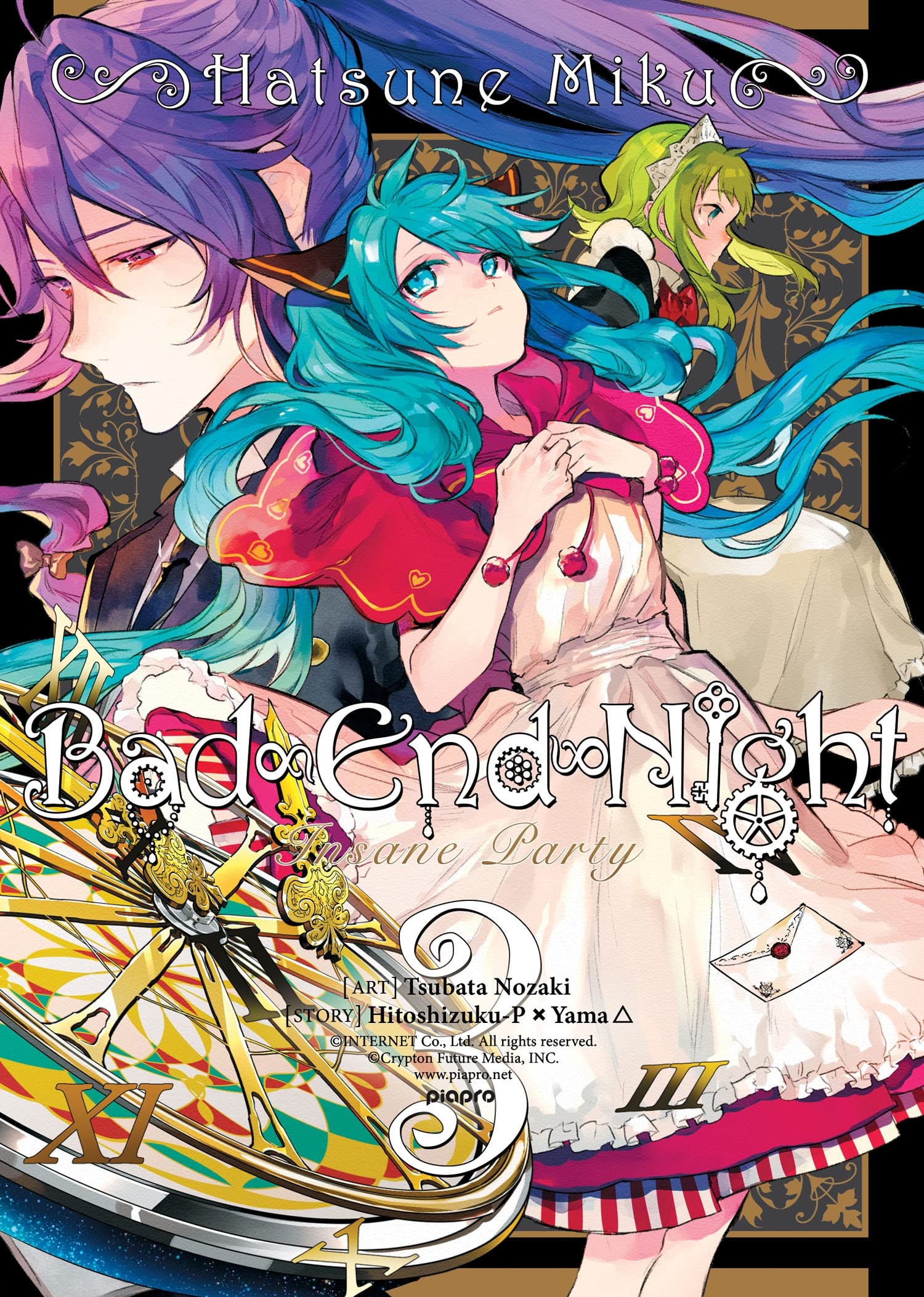 SEVEN SEAS ENTERTAINMENT Manga Hatsune Miku Bad End Night GN Vol 03 9781626925557 JUL172093