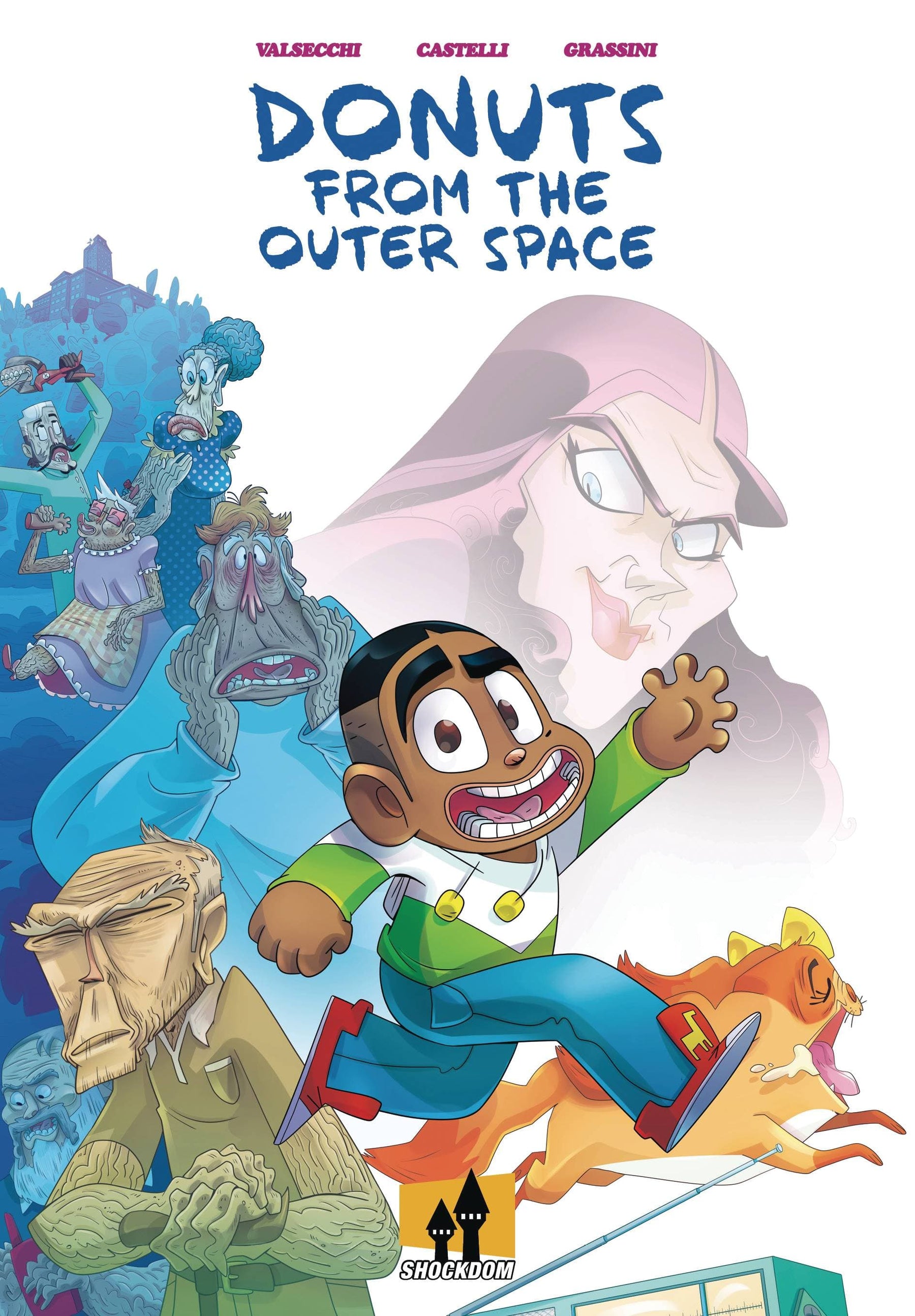 SHOCKDOM SRL Graphic Novel Donuts From Outer Space Escape From Villa Vetusta GN Vol 01 9788893364416 JUL221910