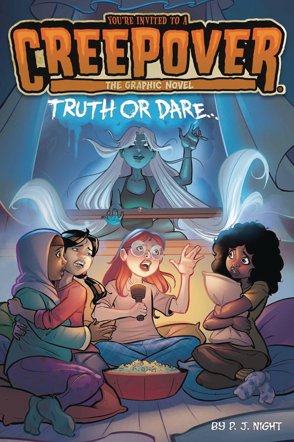 SIMON SPOTLIGHT Graphic Novel Creepover HC GN Vol 01 Truth Or Dare 9781665915649 JUL221916