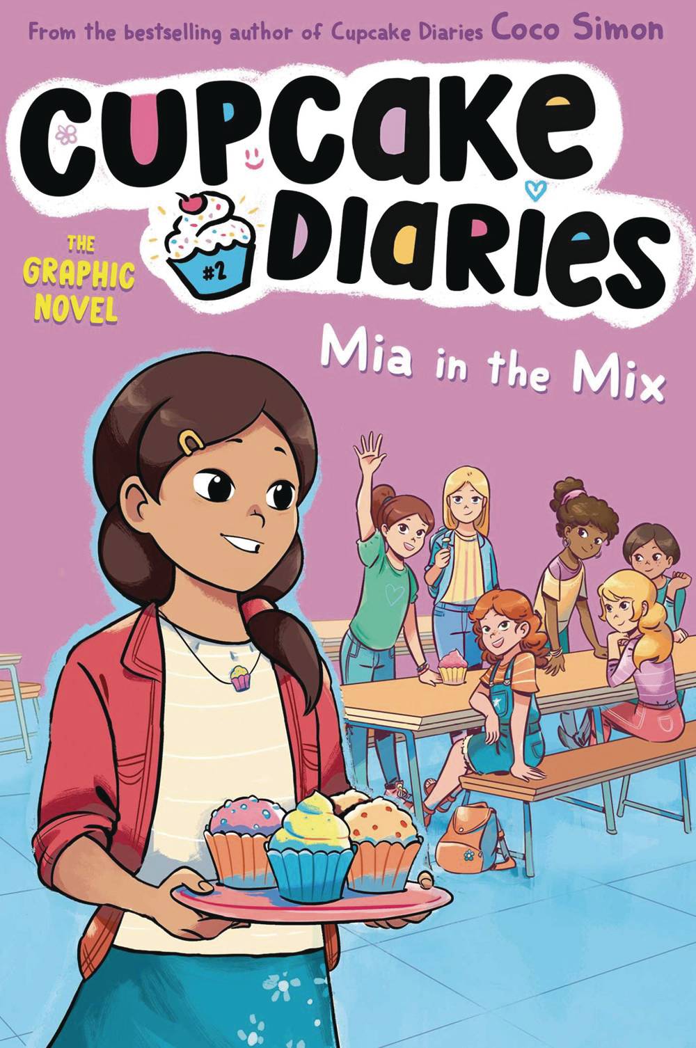 SIMON SPOTLIGHT Graphic Novel Cupcake Diaries HC GN Vol 02 Mia In The Mix 9781665914161 SEP221994