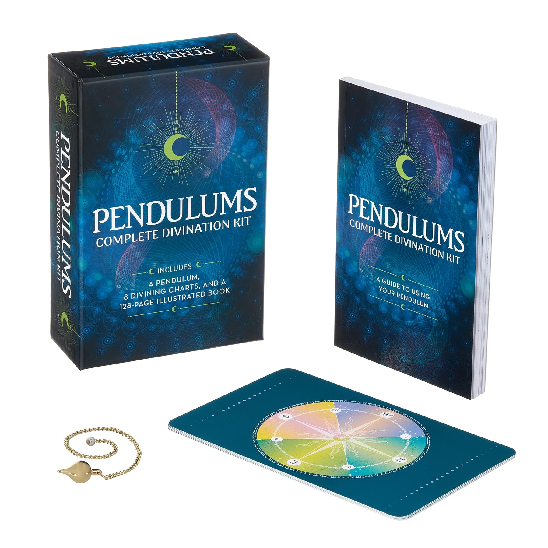 SIrius Books Pedulums Complete Divination Kit by Emily Anderson 9781398808546