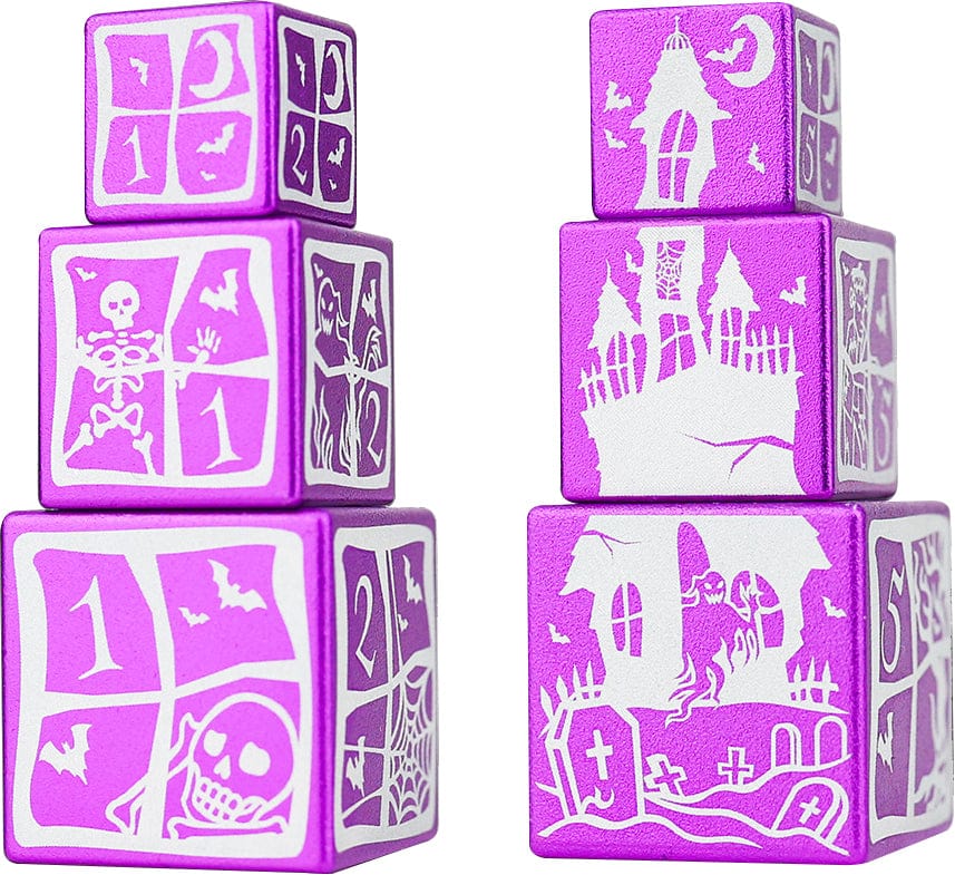 Sirius Level Up Dice: D6 Dice - Haunted House Stackable - Third Eye