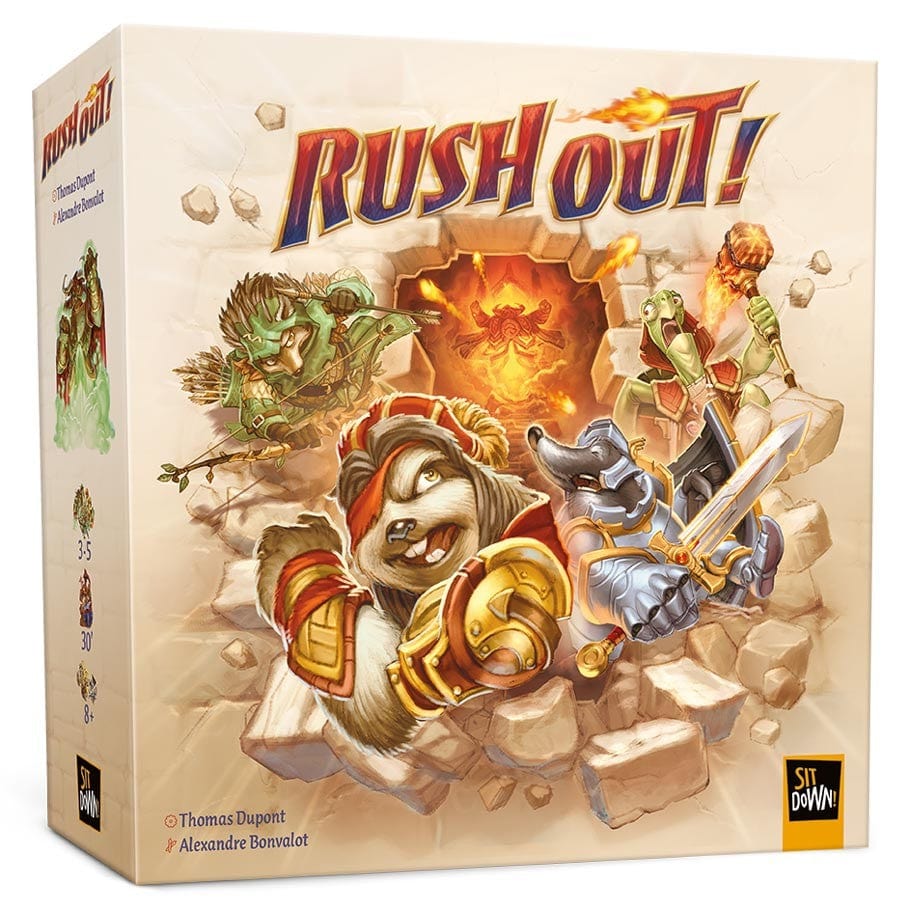Sit Down! Board Games > Large Box Games Rush Out! 617737239803 LUMSDO04