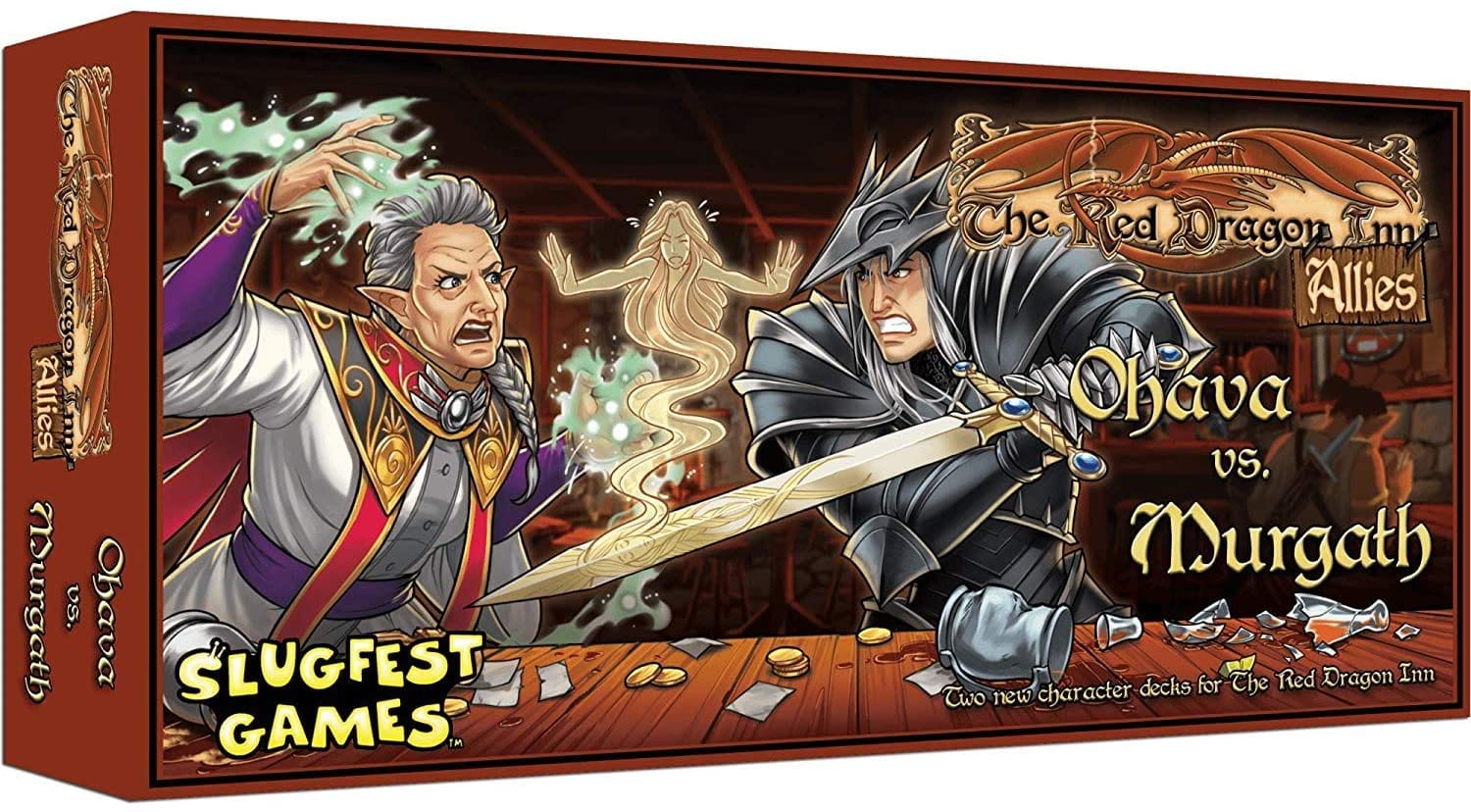 Slugfest Games Board Games > Large Box Games Red Dragon Inn: Allies - Ohara vs. Murgath 9781945323089 SFG 031