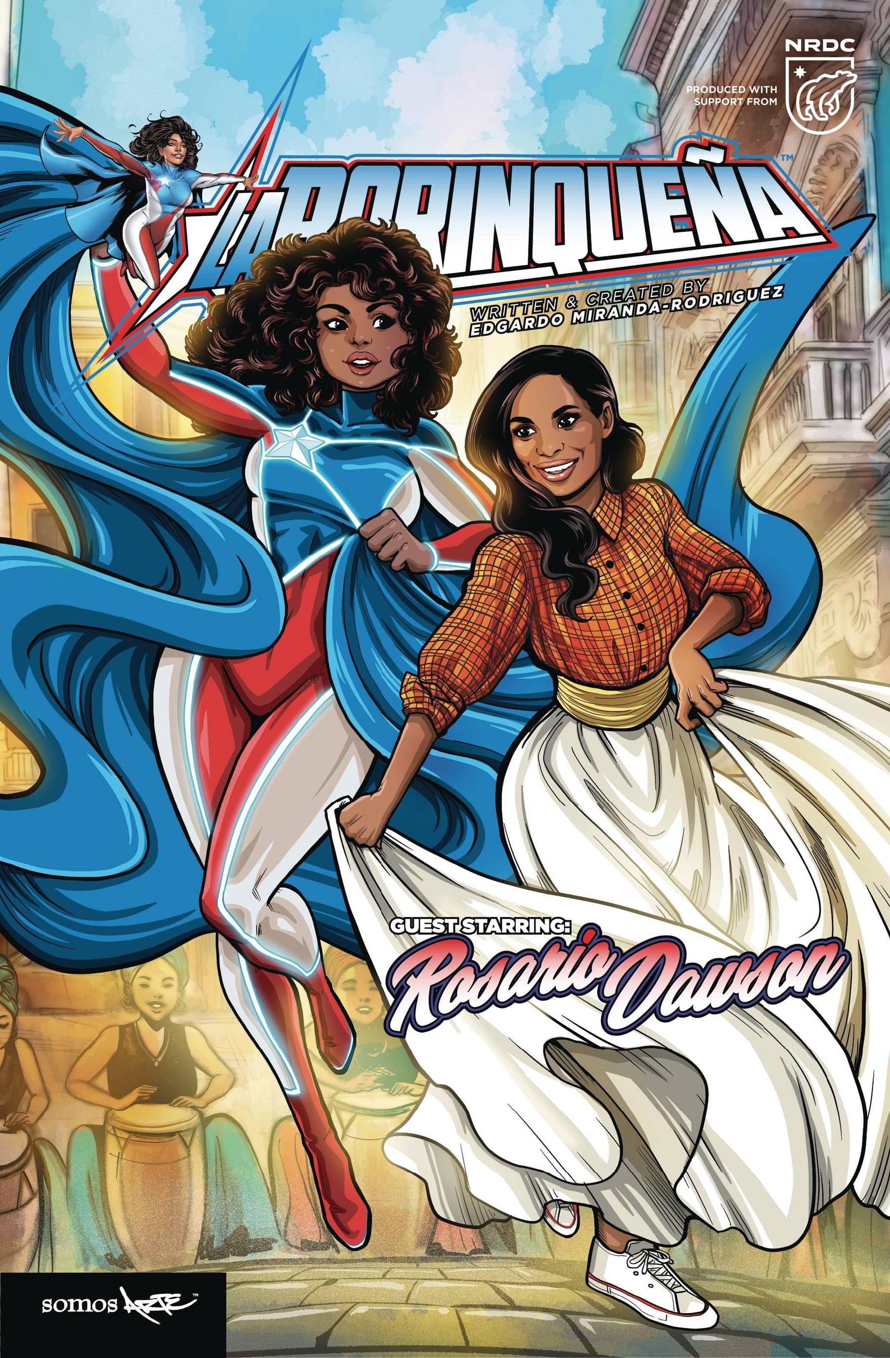 Somos Arte, Llc Comic Books LA BORINQUENA STARRING ROSARIO DAWSON CVR F VECCHIO 979898597483650999 FEB221697