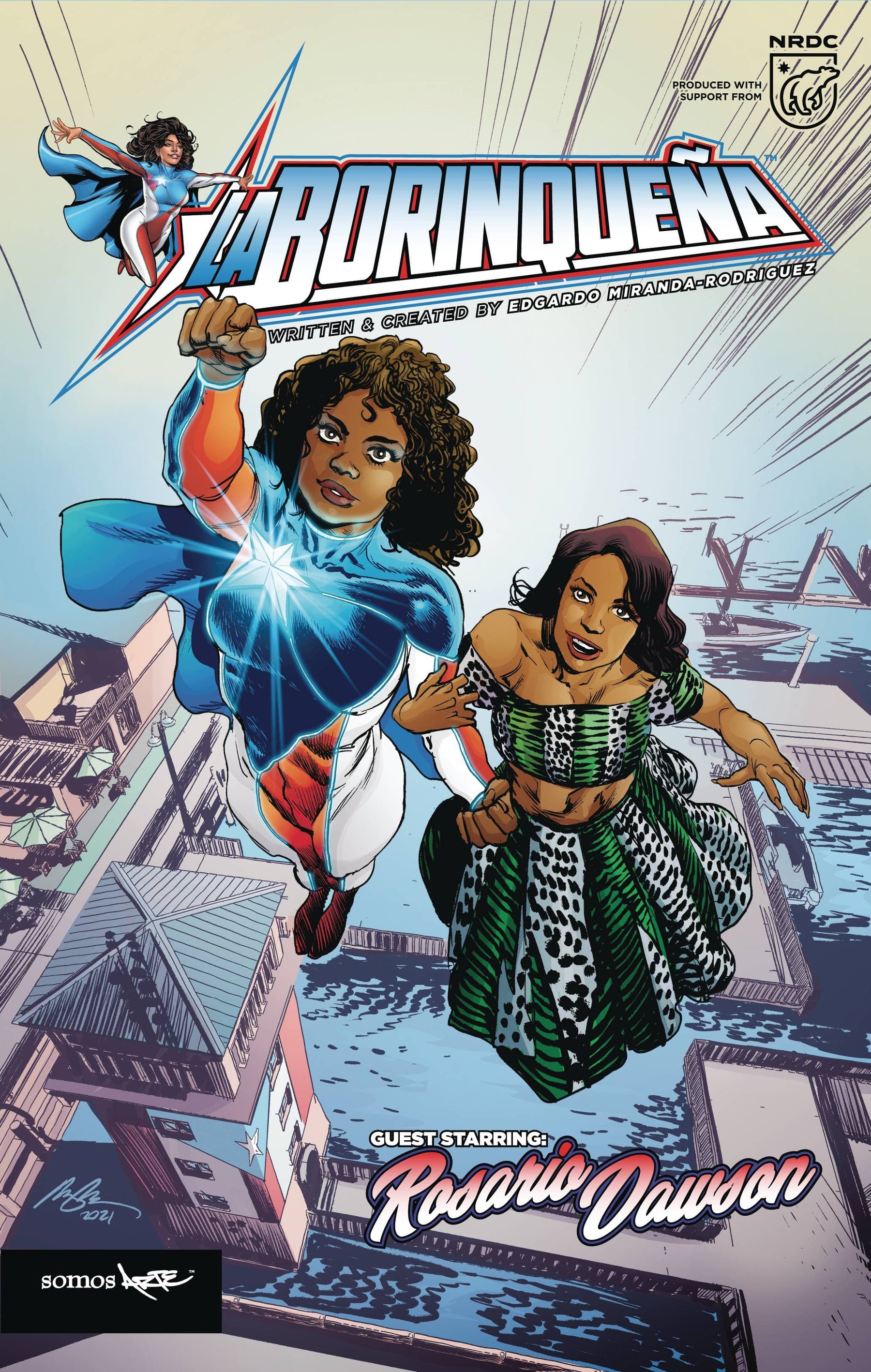 Somos Arte, Llc Comic Books LA BORINQUENA STARRING ROSARIO DAWSON CVR G ALBUQUERQUE 979898597484350999 FEB221698