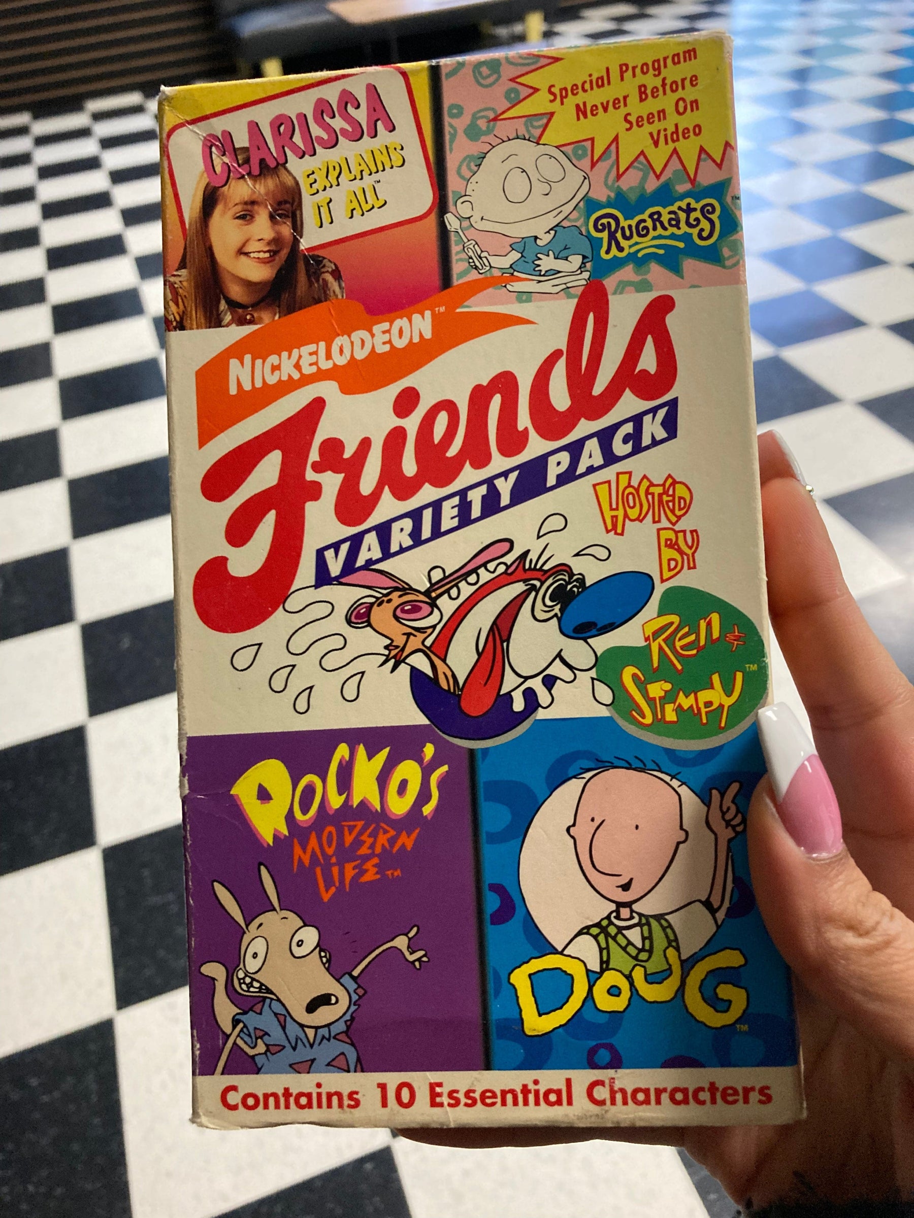 Nick Friends Deviantart Nicktoons Vhs