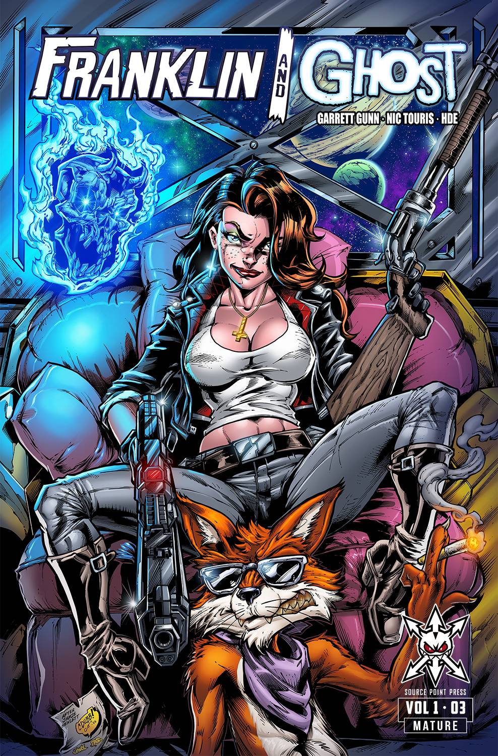 SOURCE POINT PRESS Comic Books FRANKLIN AND GHOST #3 (OF 8) CVR B WILLIAMS 79210514884700321 APR231862
