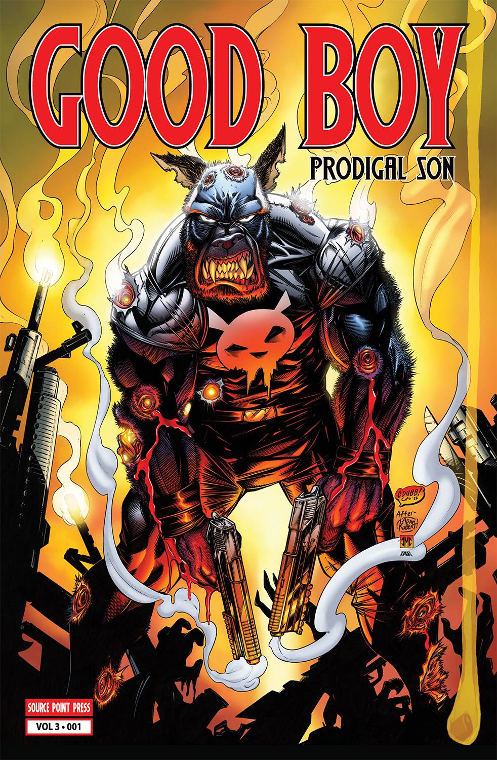 Source Point Press Comic Books GOOD BOY VOL 3 #1 CVR B WILLIAMS /CLARK/SHELTON (MR) 76173600860800121 SEP222003