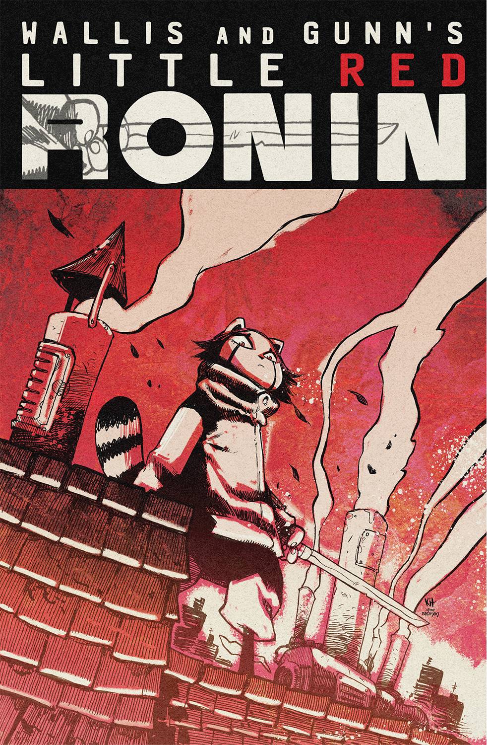 Source Point Press Comic Books LITTLE RED RONIN #1 CVR C WALLIS (MR) 76173600843100131 MAY221762