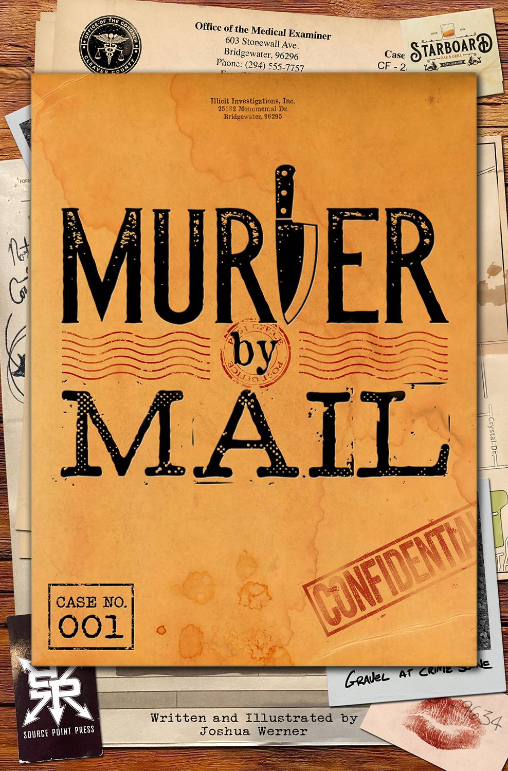 SOURCE POINT PRESS Comic Books MURDER BY MAIL #1 CVR A 79210514894600111 APR231868
