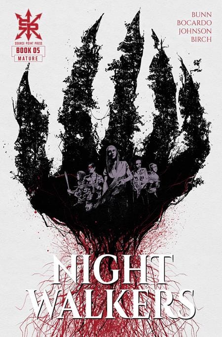 Source Point Press Comic Books NIGHTWALKERS #5 (OF 5) CVR A JOE BOCARDO 76173600865300511 0323SO380