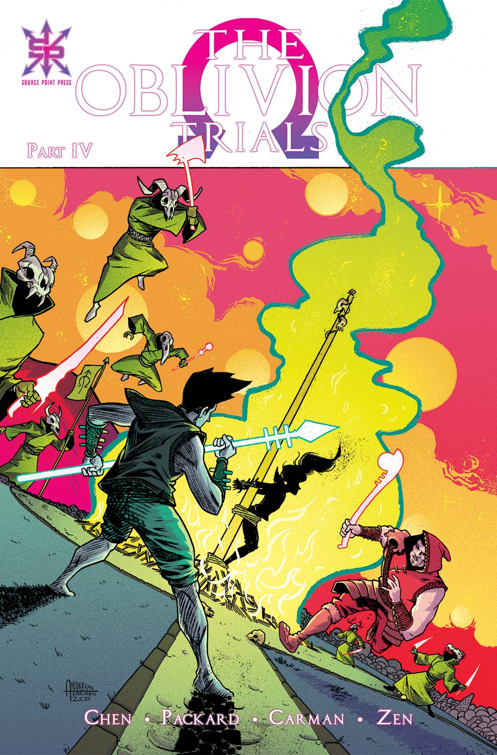 Source Point Press Comic Books OBLIVION TRIALS #4 (OF 4) (MR) 76173600840000411 JUL221921
