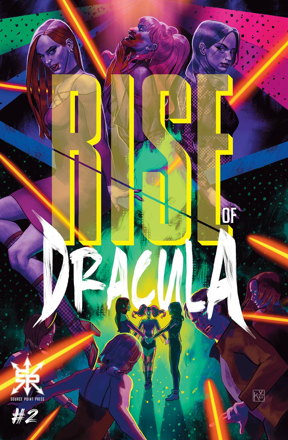 Source Point Press Comic Books RISE OF DRACULA #2 (OF 6) CVR A VALERIO (MR) 61773791523300211 NOV211688