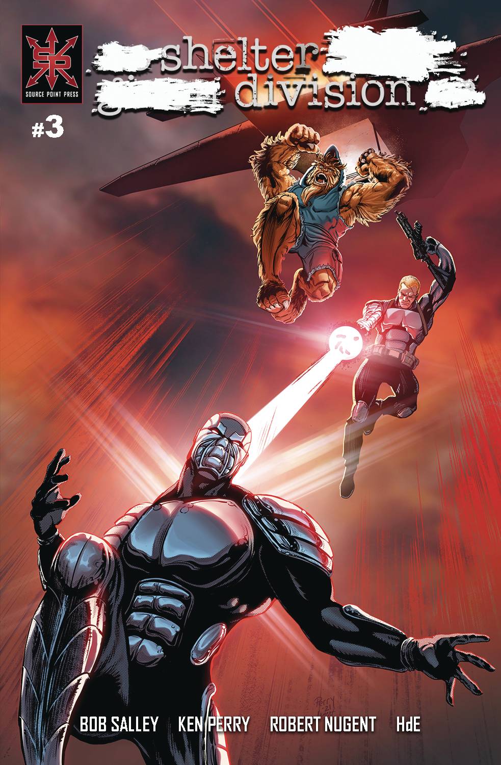 Source Point Press Comic Books SHELTER DIVISION #3 (OF 3) (MR) 76173600821900311 JAN221652