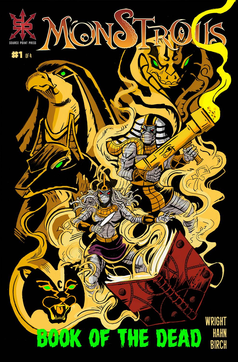 Source Point Press Comic Books MONSTROUS BOOK OF THE DEAD #1 (OF 4) 76173600841700111 APR221816