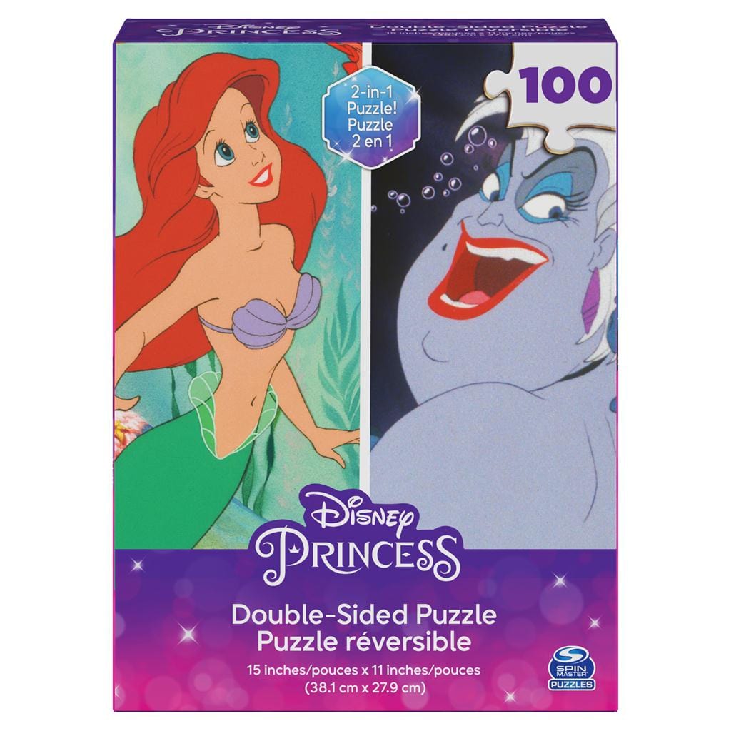 Spin Master Puzzles > Jigsaw Puzzles Spin Master: 100pc Double-Sided Jigsaw - Disney Princess 778988383735 6062177