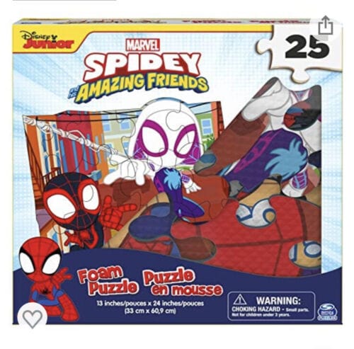 Spin Master Puzzles > Jigsaw Puzzles Spin Master: 25pc Jigsaw - Spidey and his Amazing Friends 778988406663 6062908