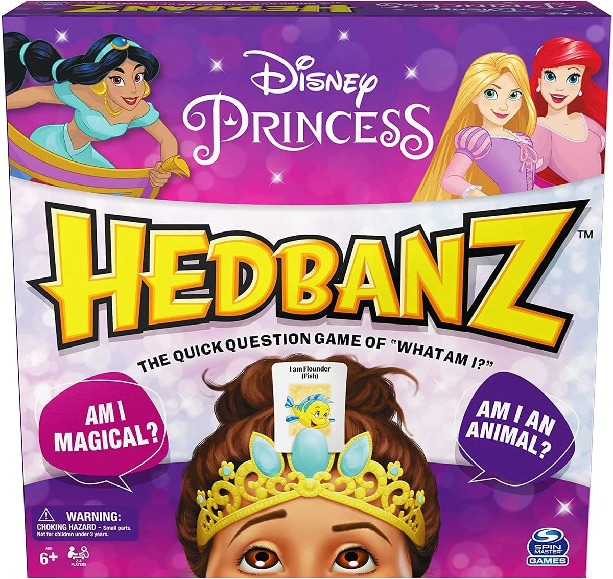 Spin Master Board Games > Party Games Hedbanz: Disney Princess Edition 778988397008 6061670