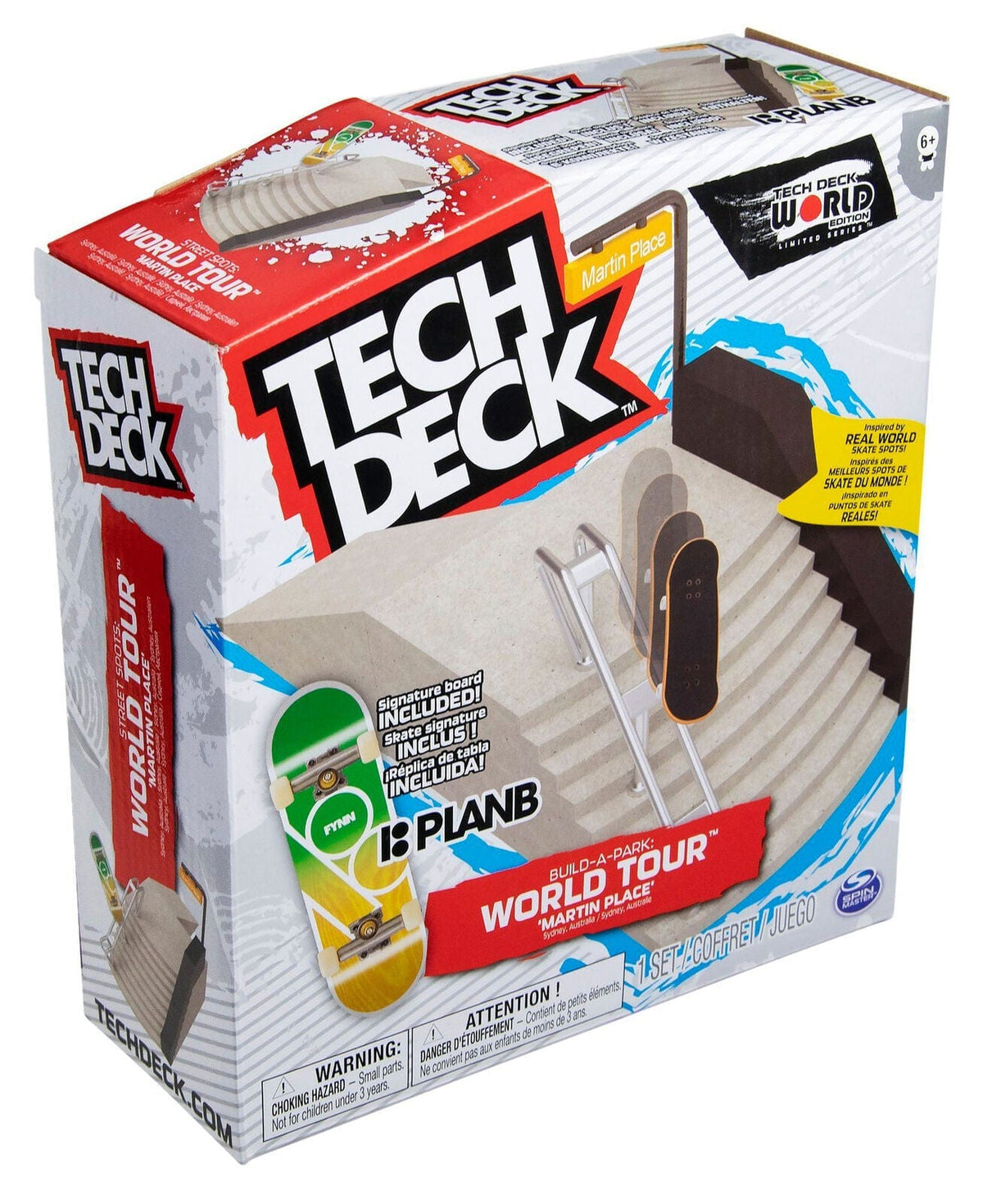 Spin Master Toys > Fidget Toys Tech Deck: Street Spots - World Tour Martin Place 778988315668 6055719