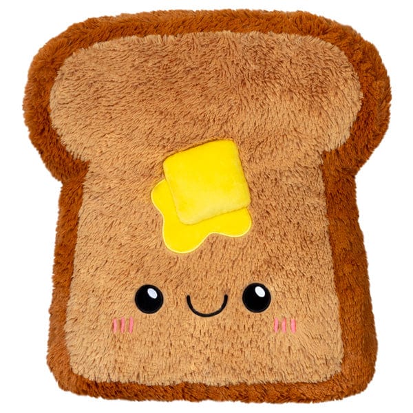 Squishable Toys > Plushies Squishable: Comfort Food - Buttered Toast 841024115178 SQU-115178