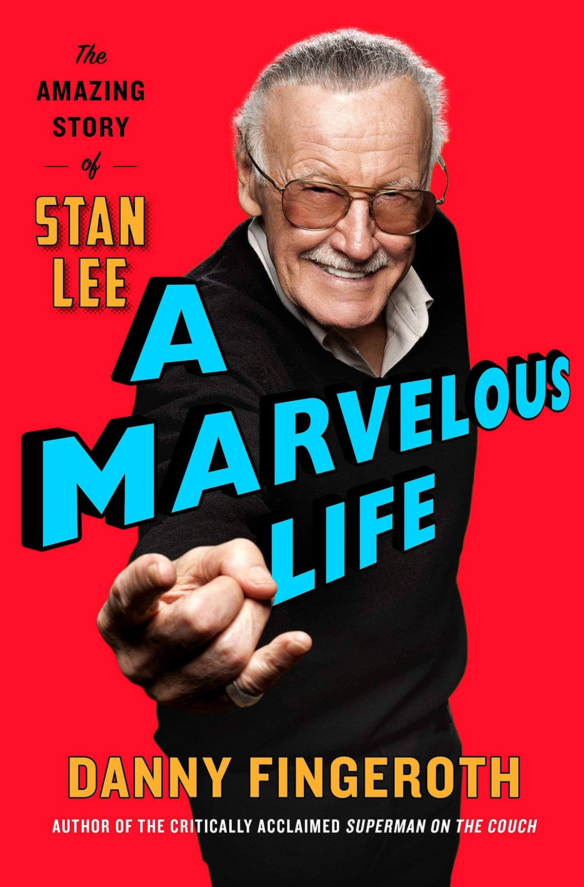 St. Martin's Press Books Marvelous Life: Amazing Story of Stan Lee HC 9781250133908