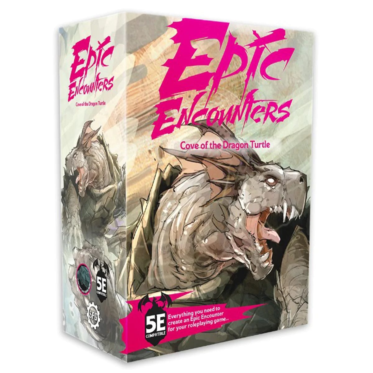 Steamforged Games Tabletop Games > Role-Playing Games Epic Encounters: Cove of the Dragon Turtle 5060453696019 SFL EE-016