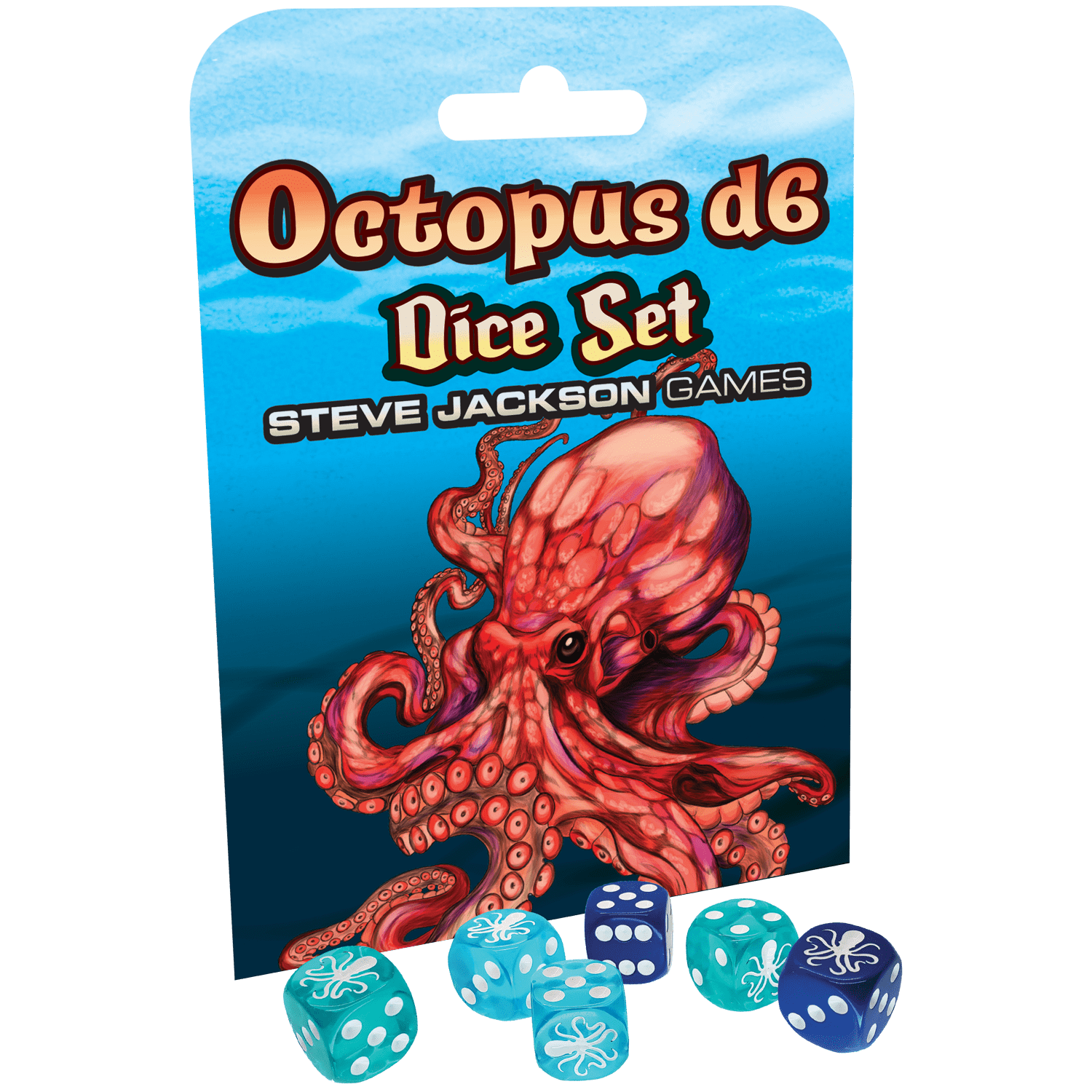 Octopus D6 Dice - Third Eye