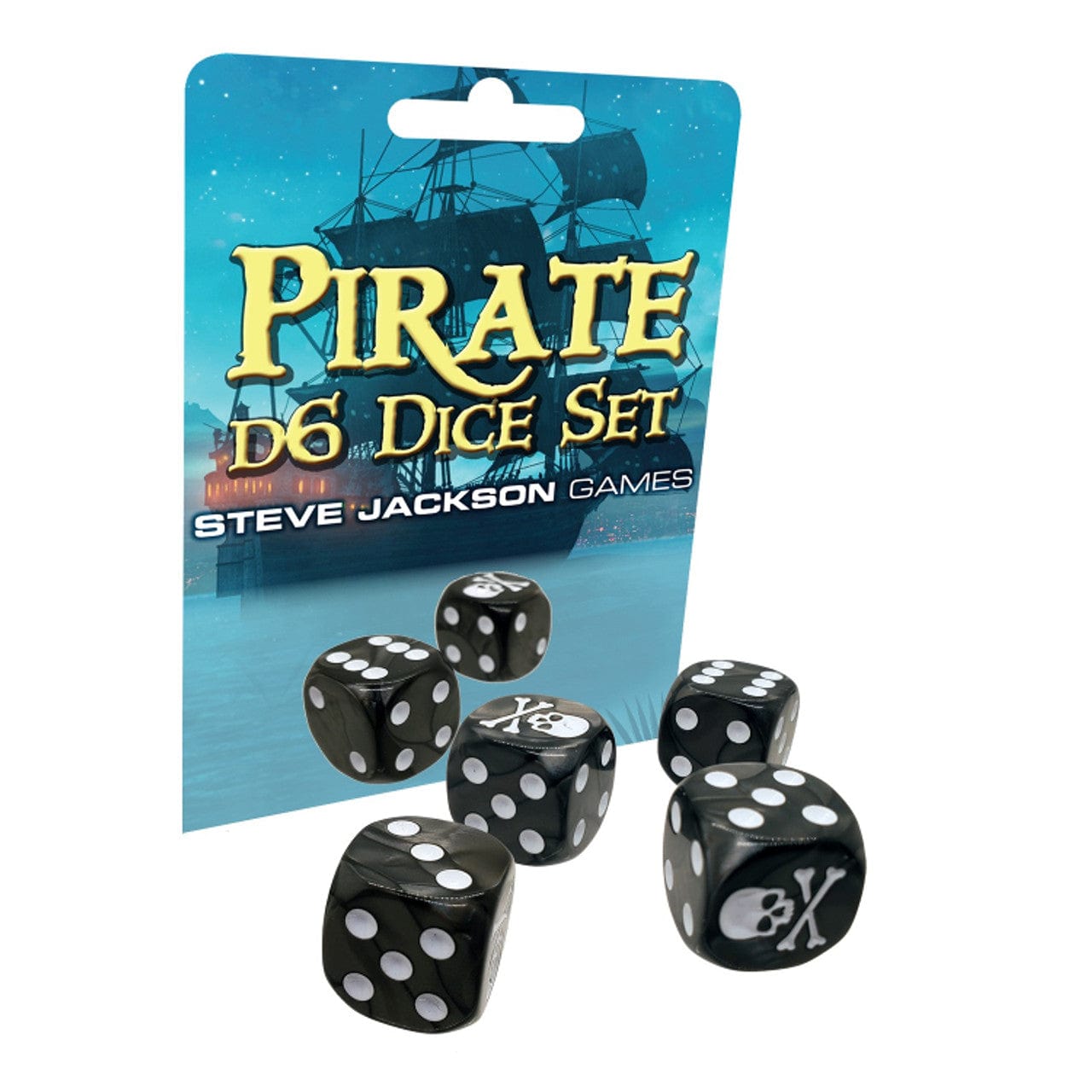 Steve Jackson: Plastic 6d6 Set - Pirate - Third Eye