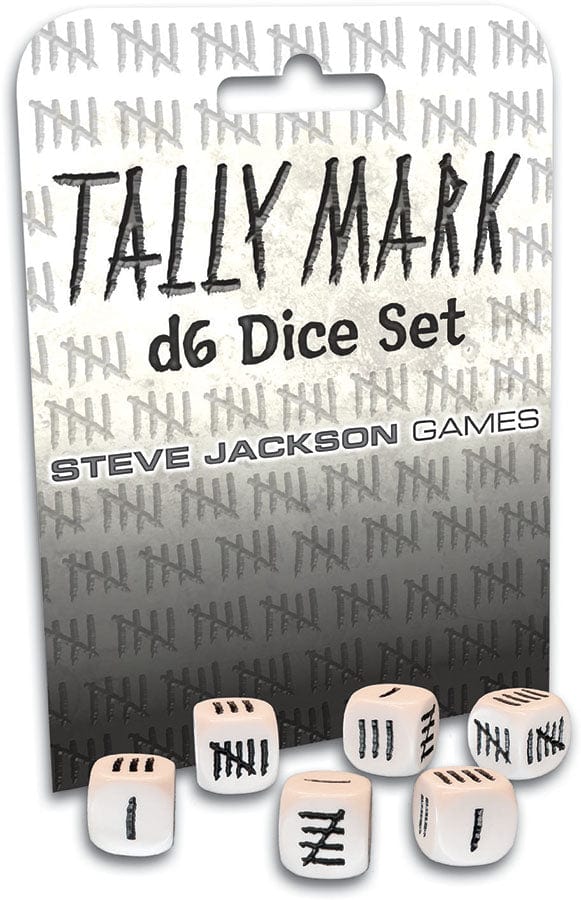 Tally Mark D6 Dice - Third Eye