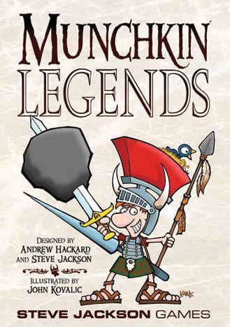 Steve Jackson Games Board Games > Small Box Games > Expansions Munchkin: Munchkin Legends (Stand Alone and Expansion) 837654321782 SJG 1490