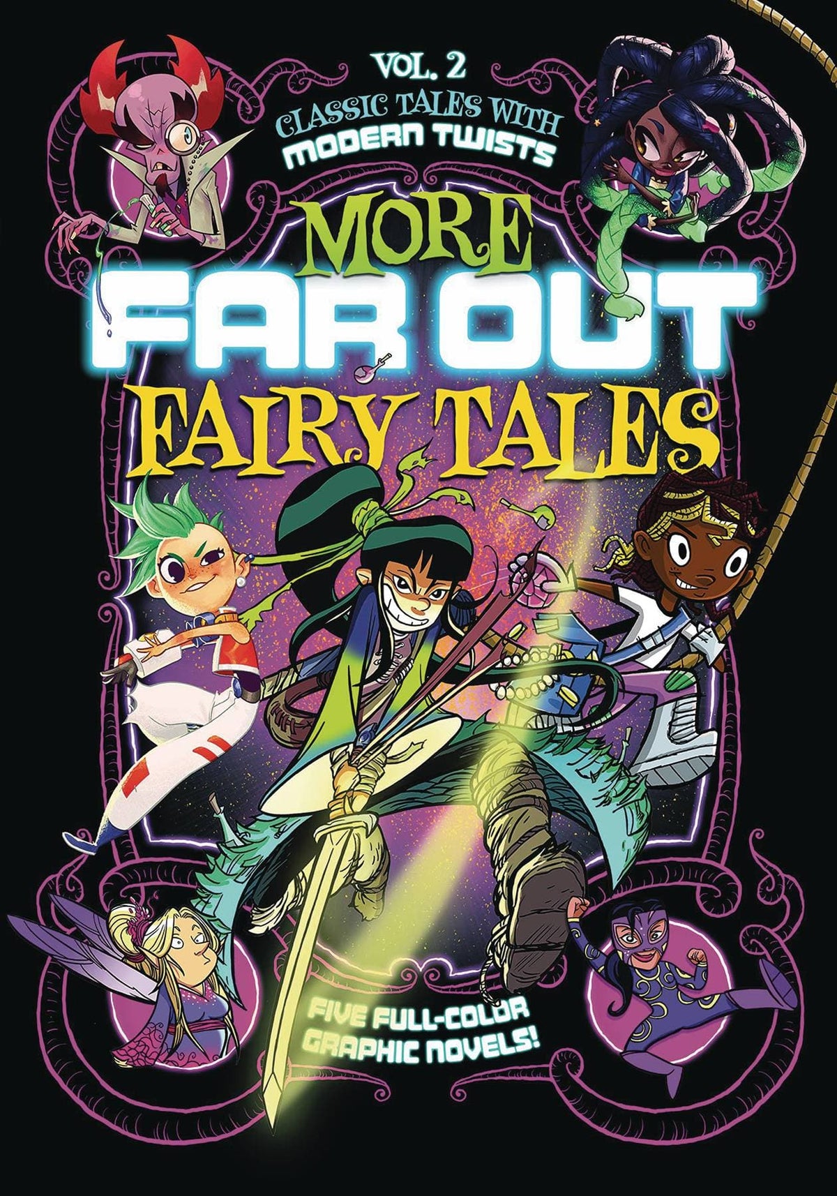 STONE ARCH BOOKS Graphic Novel More Far Out Fairy Tales 5 Full Color GN 9781496593429 JAN201990