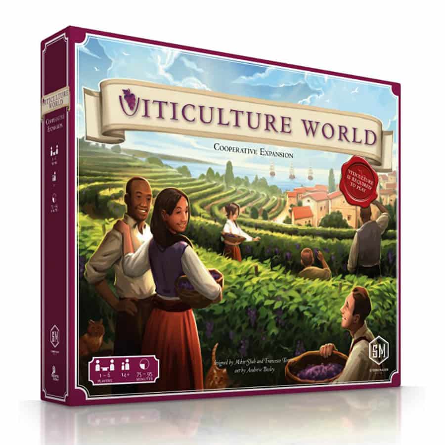 Stonemaier Games Board Games > Large Box Games > Expansions Viticulture World: Cooperative Expansion 850032180108 STM110