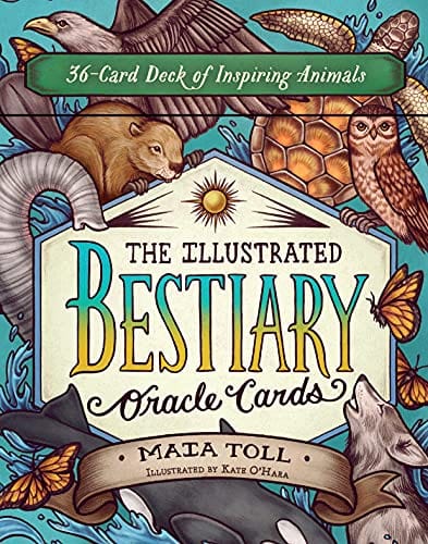 The Illustrated Bestiary Oracle Cards: 36-Card Deck of Inspiring Animals (Wild Wisdom) - Third Eye