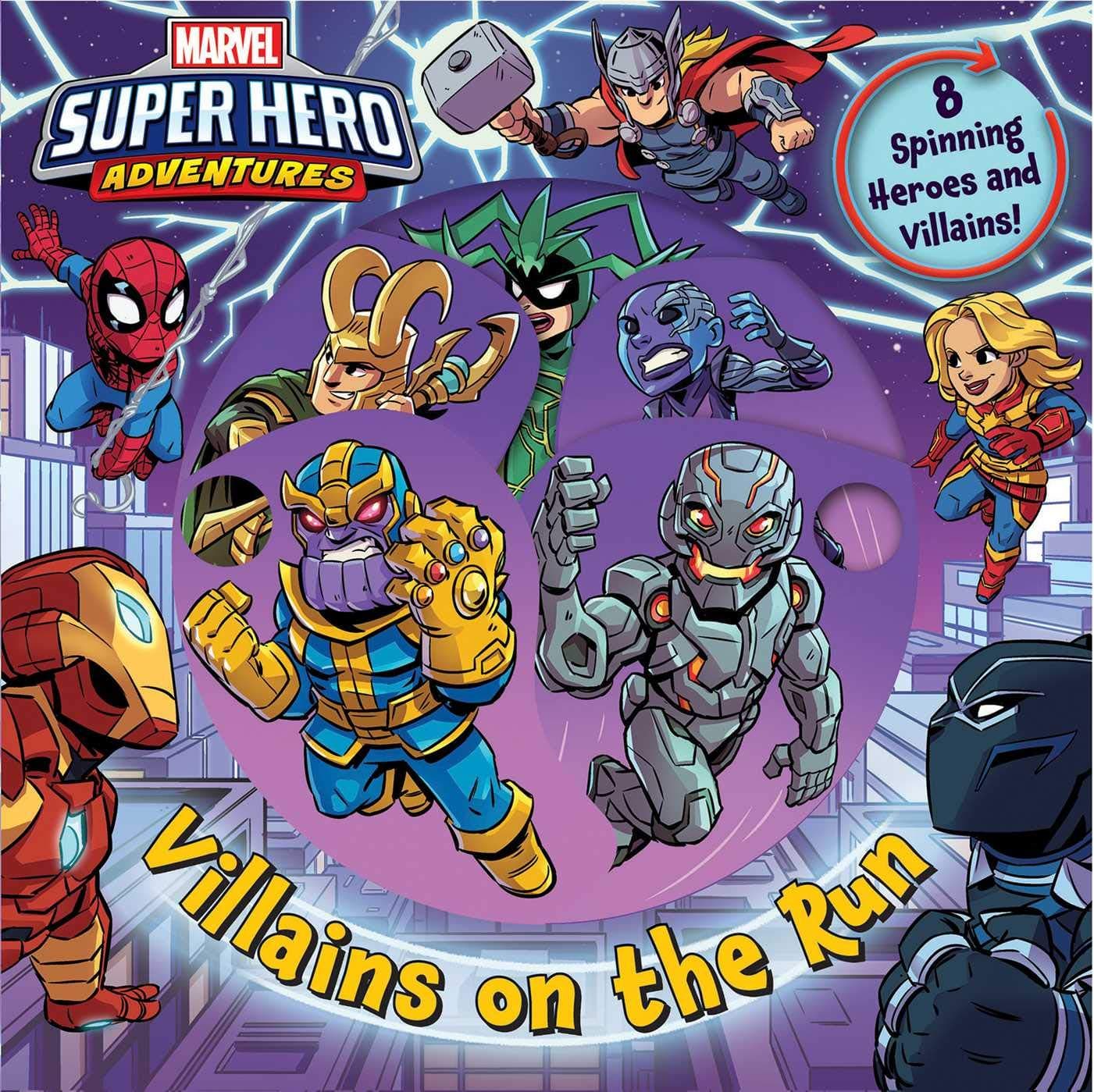 Studio Fun Books > Kids Marvel Super Hero Adventures: Villains on the Run HC 9780794447045