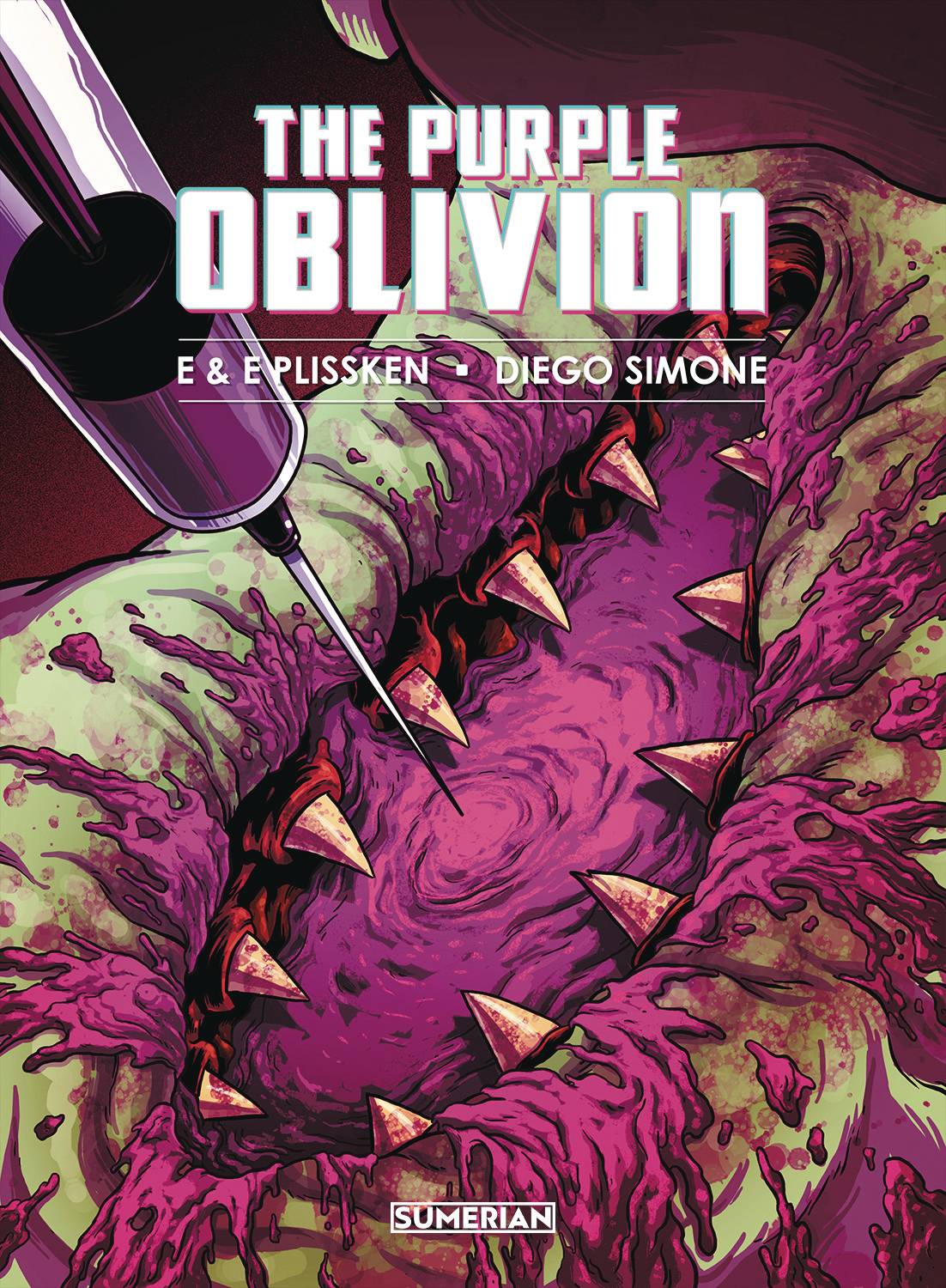 Sumerian Comic Books PURPLE OBLIVION #4 (OF 4) CVR B DIEGO SIMONE VAR 85002766732400421 1222SM370