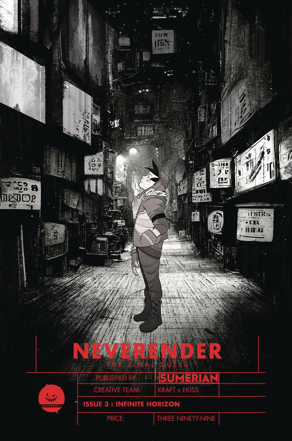 SUMERIAN COMICS Comic Books NEVERENDER FINAL DUEL #3 (OF 9) CVR C (MR) 85002766724900931 MAR231922