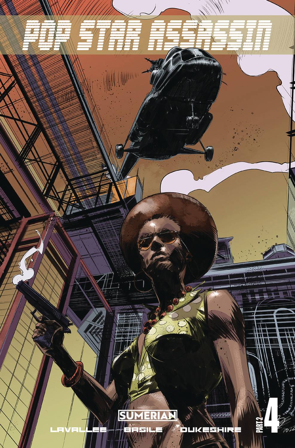 Sumerian Comics Comic Books POP STAR ASSASSIN 2 #4 CVR D BLANCO (MR) 8.50E+11 OCT221978