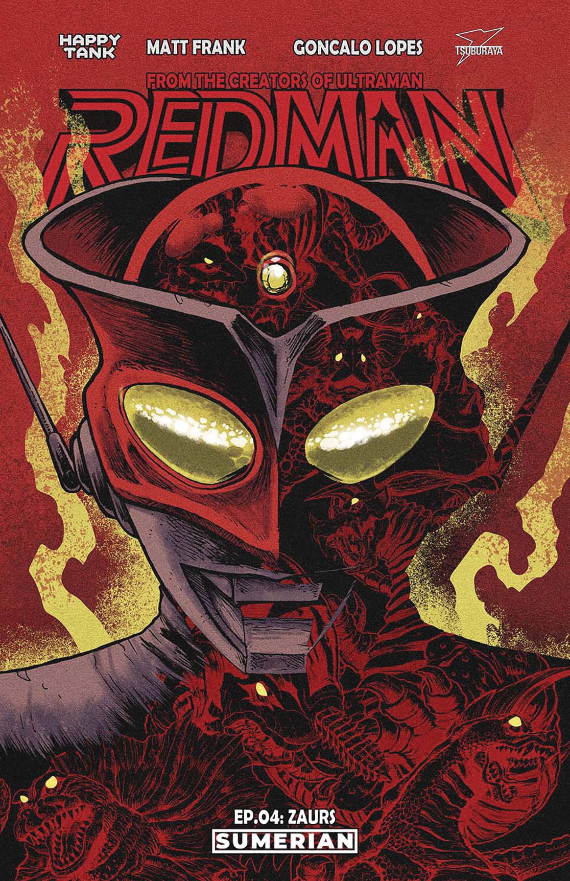 Sumerian Comics Comic Books REDMAN #4 (OF 5) CVR A FRANK (MR) 85002766725600411 JUL221953
