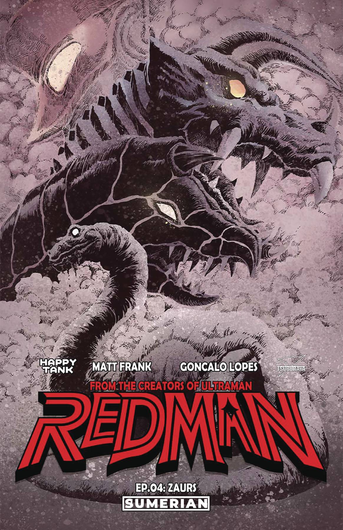 Sumerian Comics Comic Books REDMAN #4 (OF 5) CVR B FRANK (MR) 85002766725600421 JUL221954