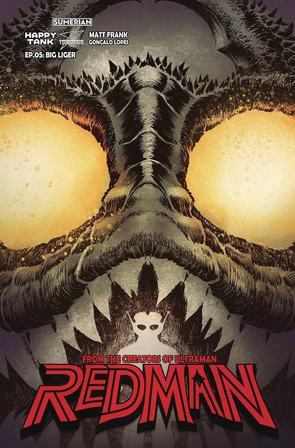 Sumerian Comics Comic Books REDMAN #5 (OF 5) CVR B FRANK (MR) 85002766725600521 AUG221868
