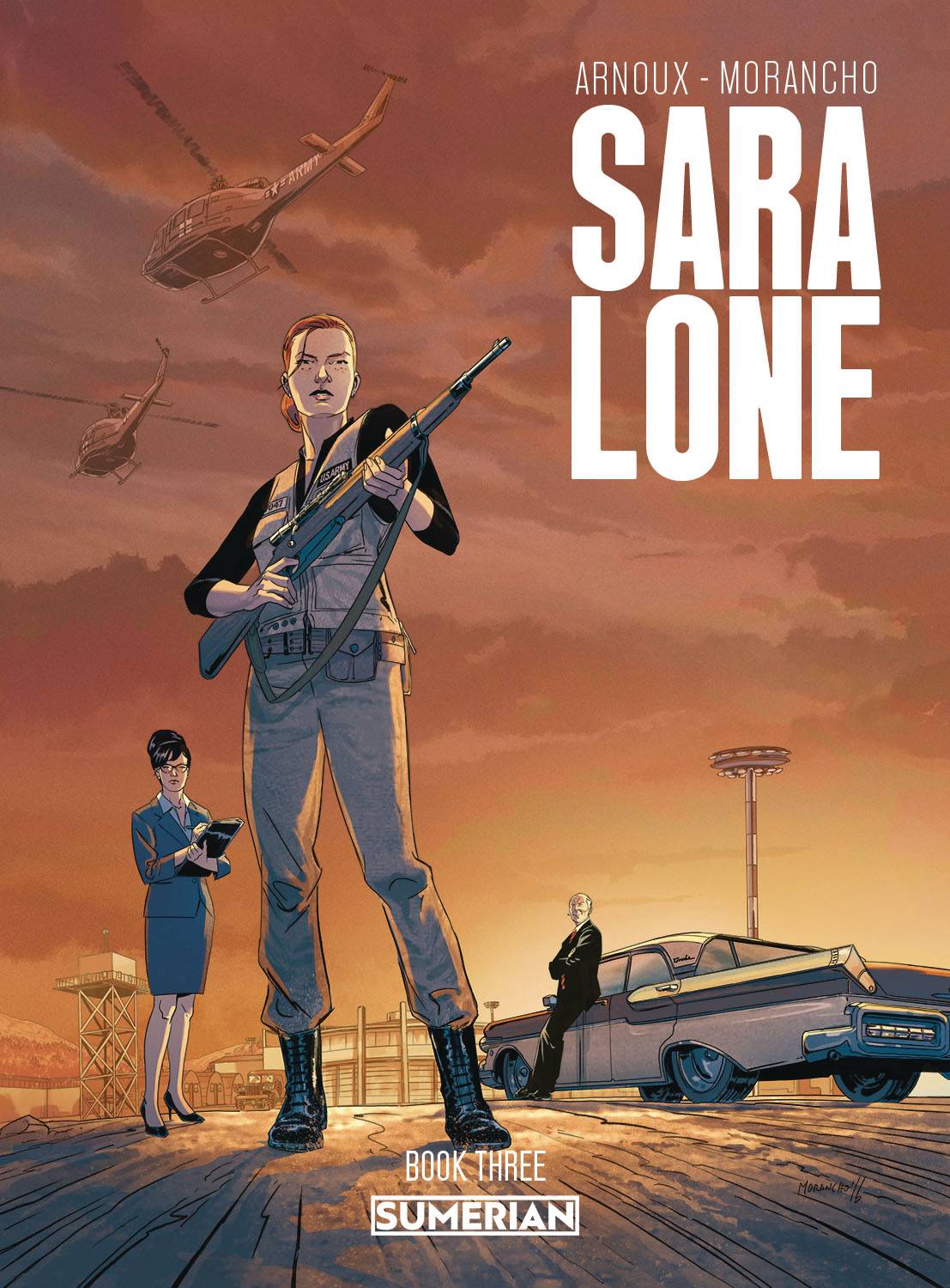 Sumerian Comics Comic Books SARA LONE #3 CVR A MORANCHO (MR) 85002766731700311 OCT221981